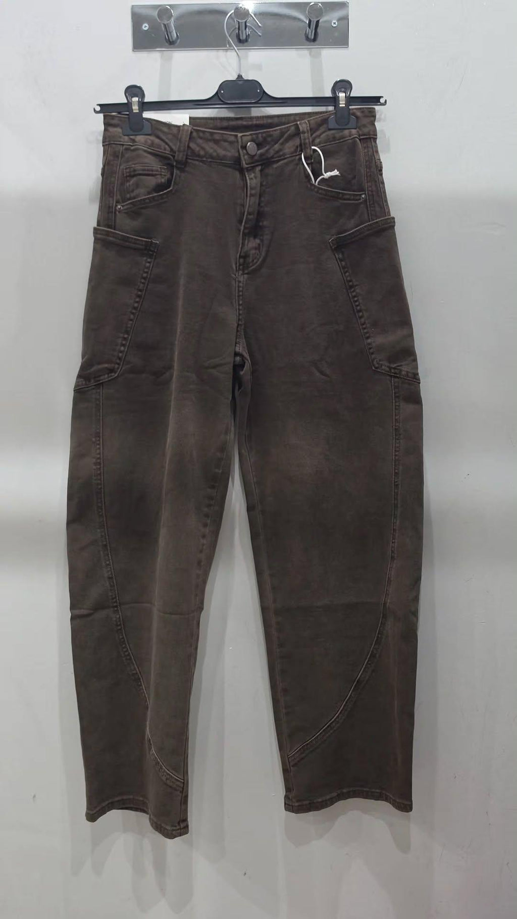 Jeans Marrone Balloon