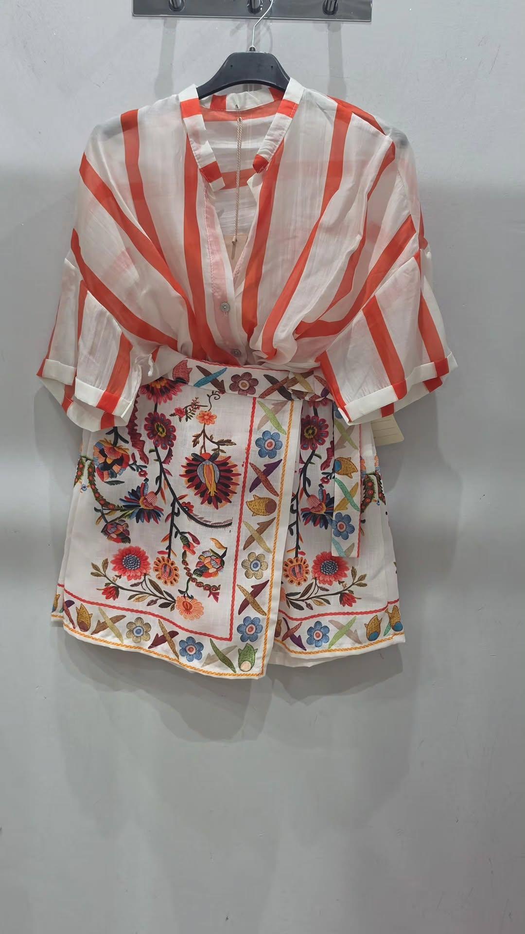 Camicia a righe