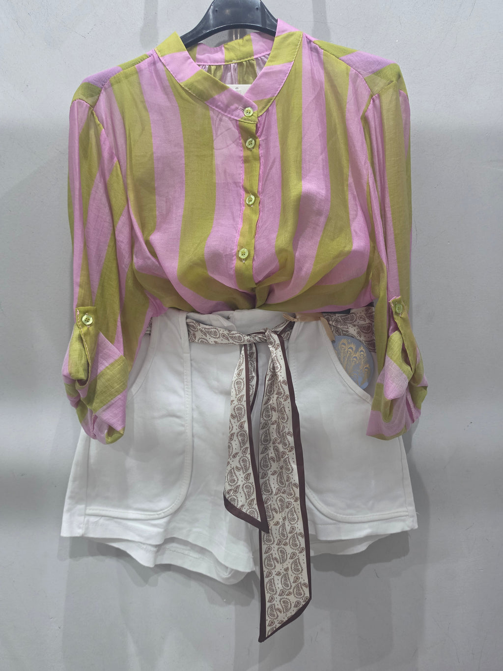Camicia a righe