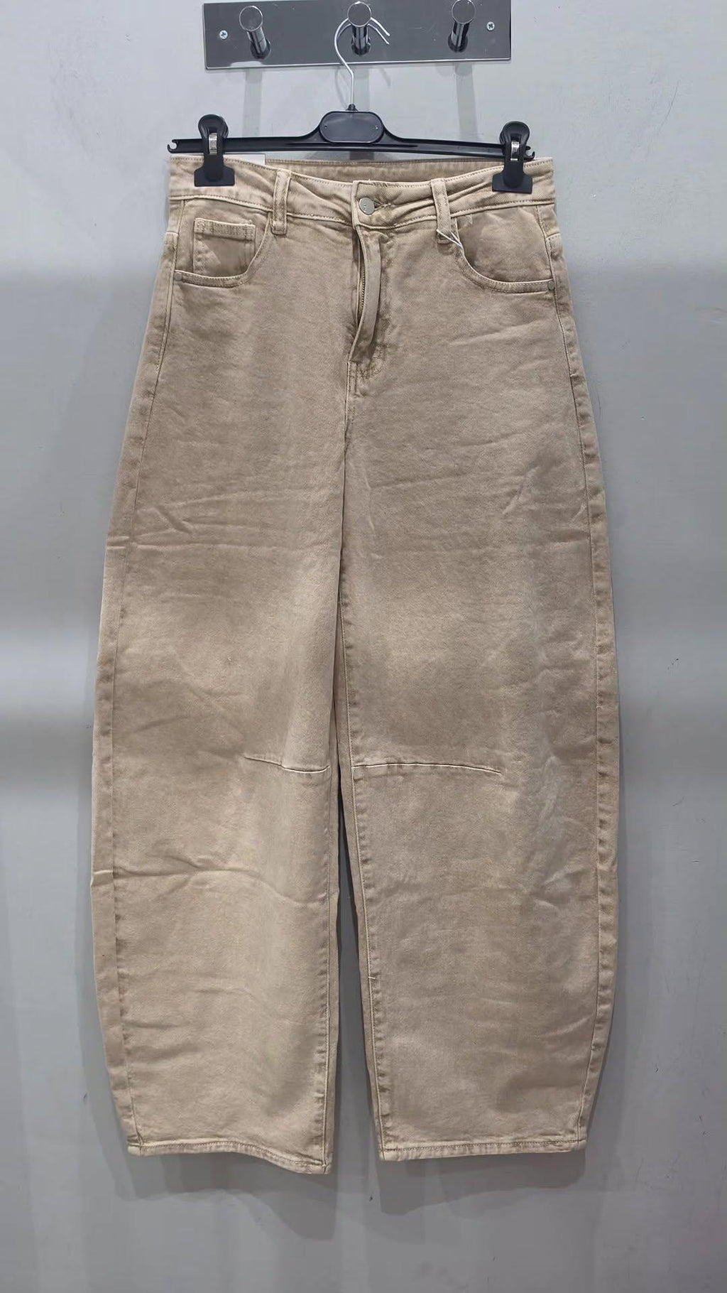 Jeans beige Balloon
