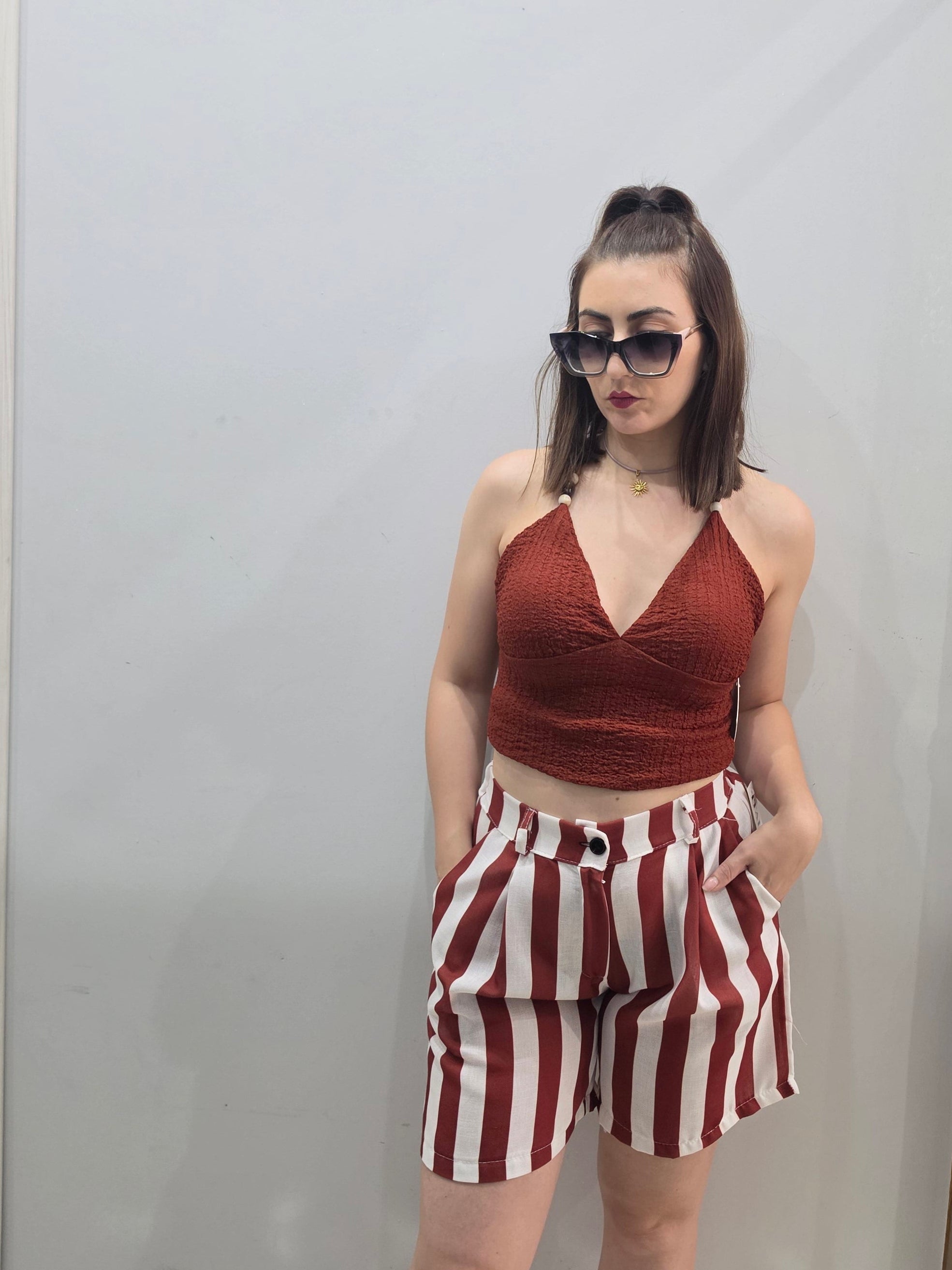 Pantaloncino strisce