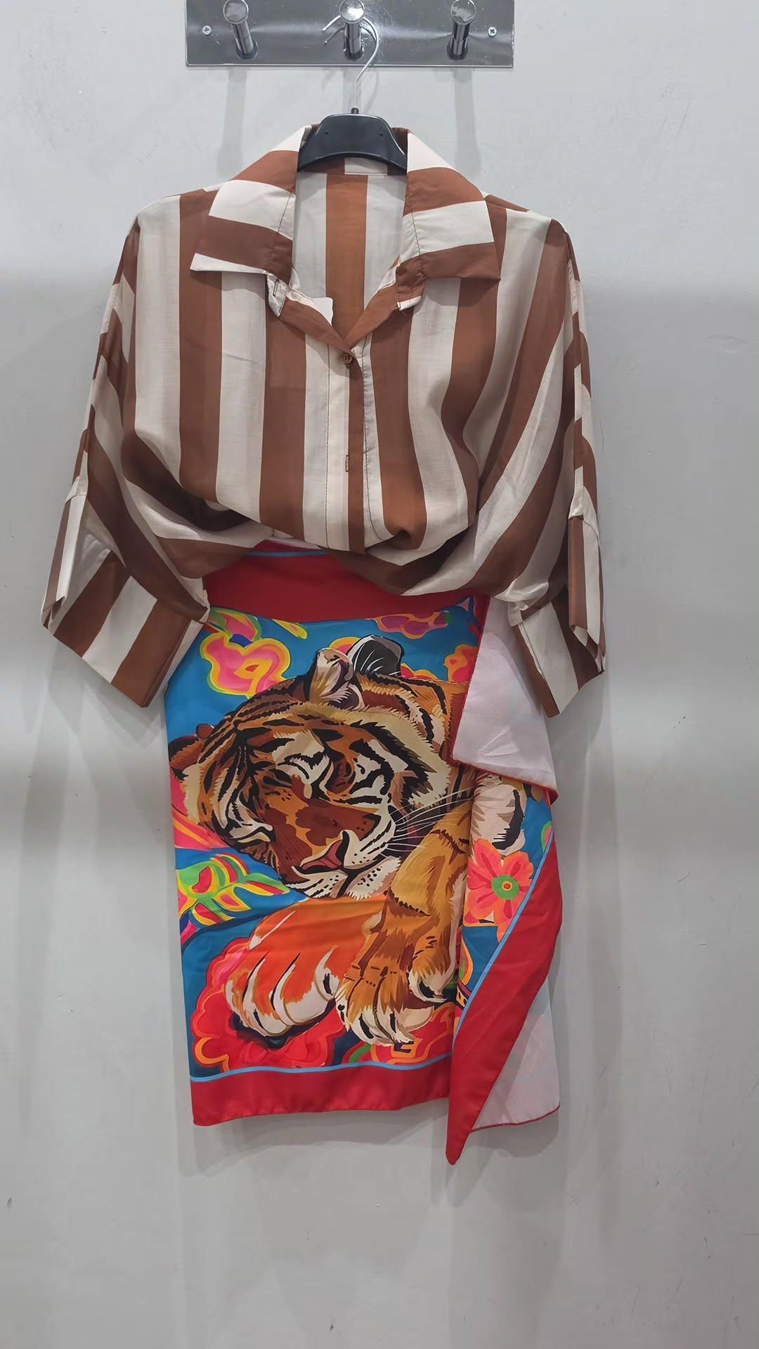 Camicia a righe