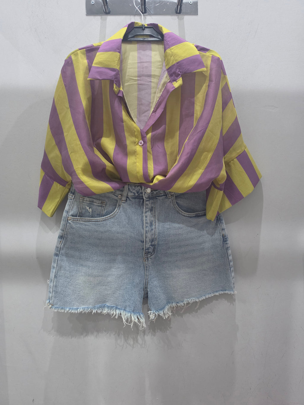 Camicia a righe