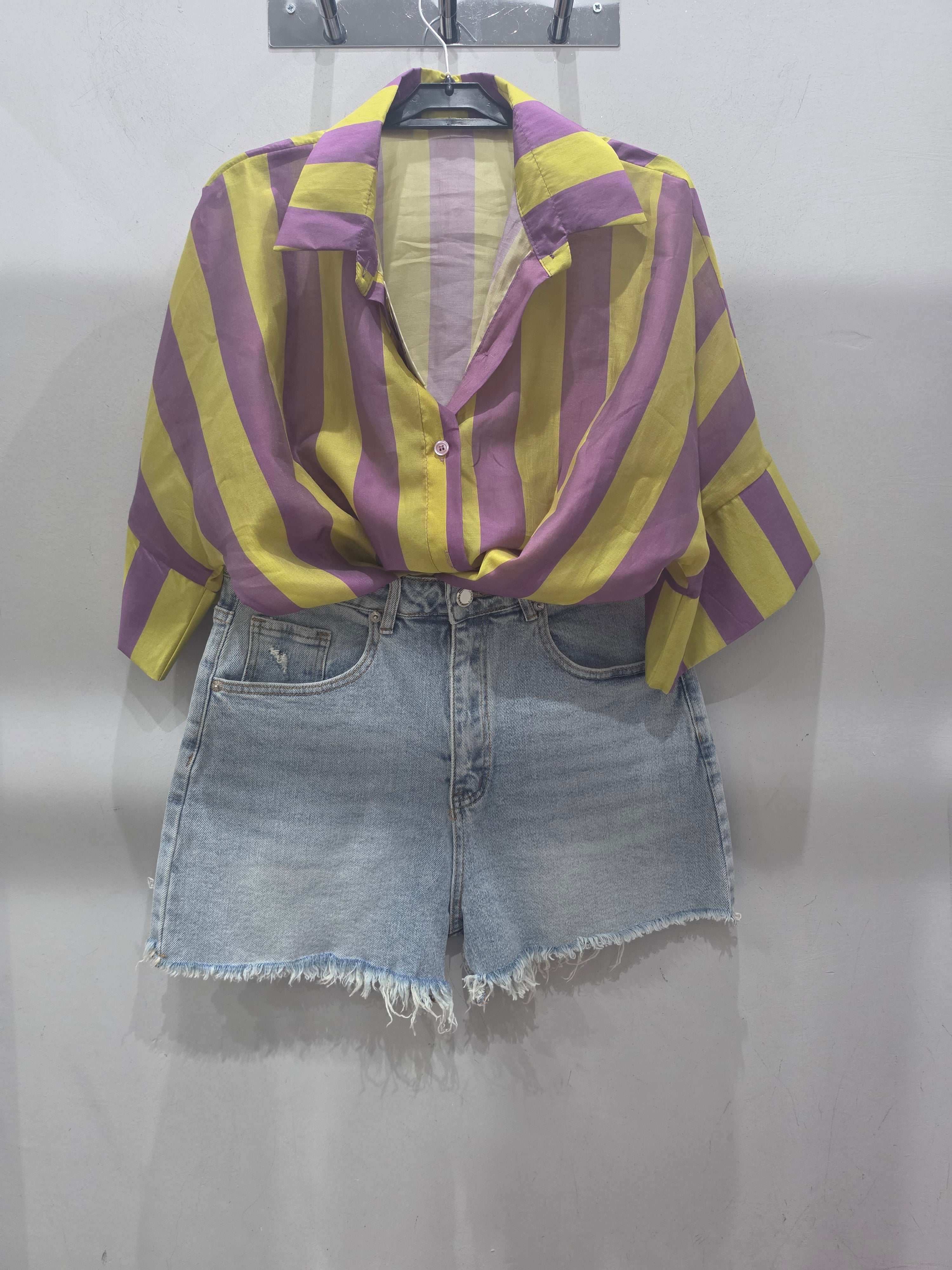 Camicia a righe
