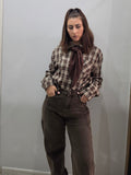 Jeans Marrone Balloon